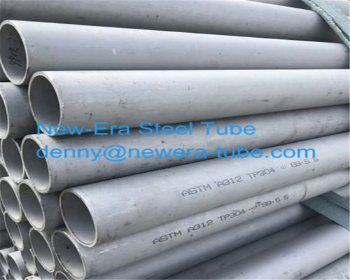 Γυαλισμένη σωλήνωση ανοξείδωτου ASTM A312/A213M TP304